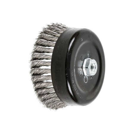 Pferd Standard Knot Cup, .014SS Wire, 6 82653